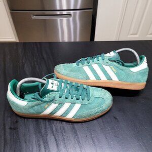 Adidas Samba Originals OG Shoes Sneakers Collegiate Green HP7902 Men's Size 7.5